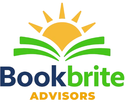 BookBrite Education & Visa logo